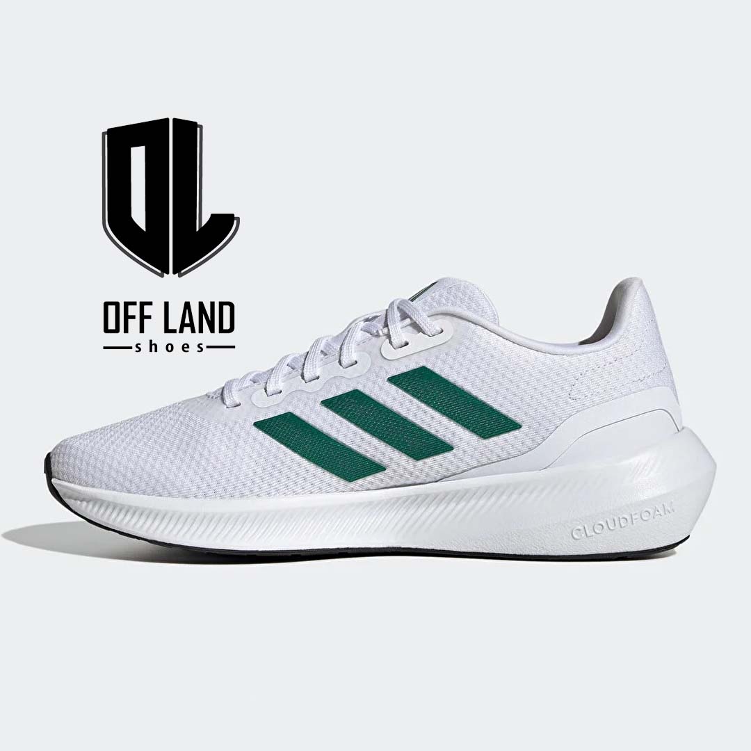 adidas-runfalcon-sneakers04 کفش مردانه سفید سبز آدیداس رانفالکون adidas Runfalcon