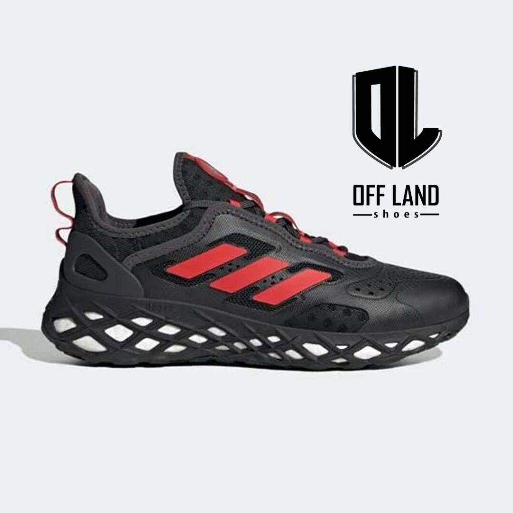 کفش رانینگ مشکی قرمز آدیداس Adidas Running