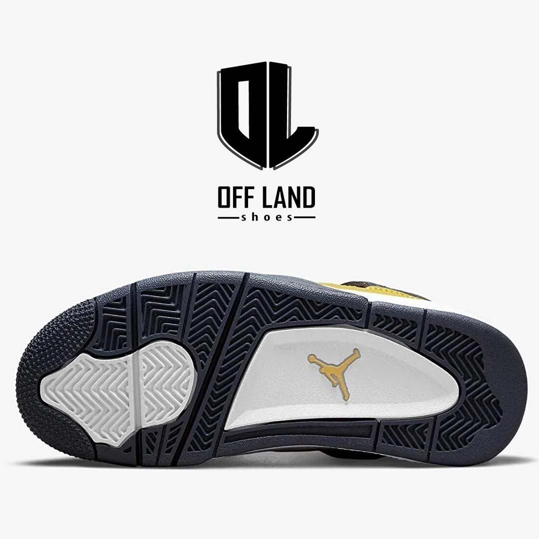 nike-air-jordan-4-retro-sneakers04 کفش زنانه خردلی نایک ایر جرددن 4 رترو Nike AIR JORDAN 4 RETRO