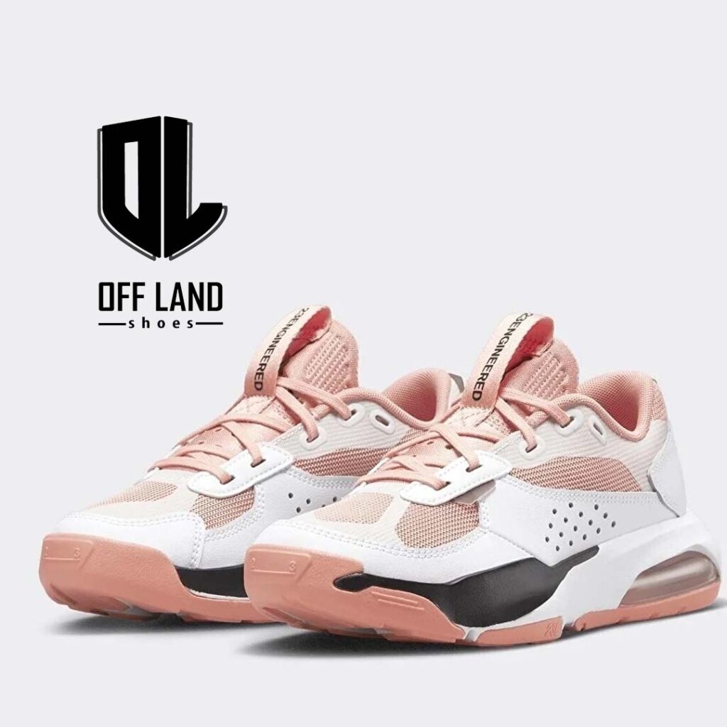 کفش اسپورت سفید صورتی نایک جردن ایر 200 Nike Jordan Air 200