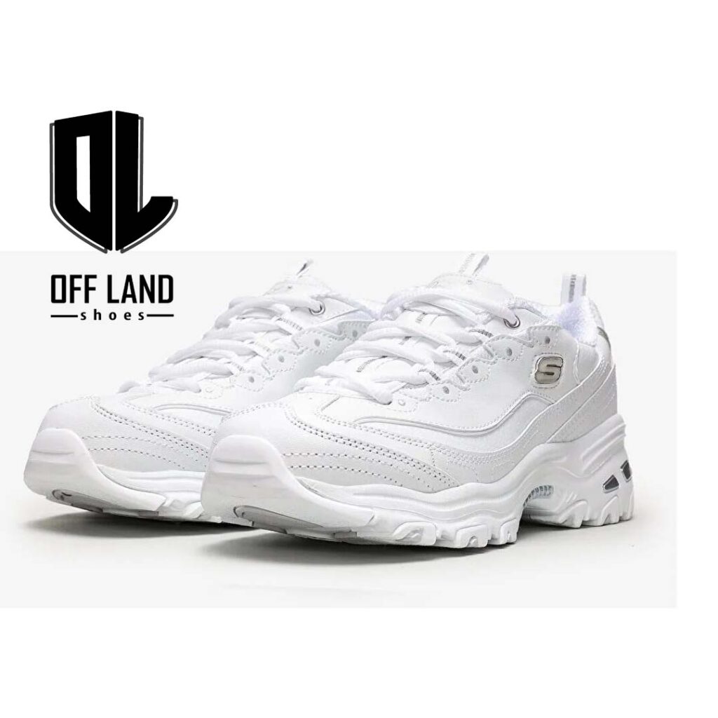 کفش زنانه سفید اسکیپرز دی لایتز Skechers D'LITES