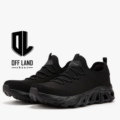 کفش مردانه مشکی اسیکس فلکس کان وی Skechers Flex Conway