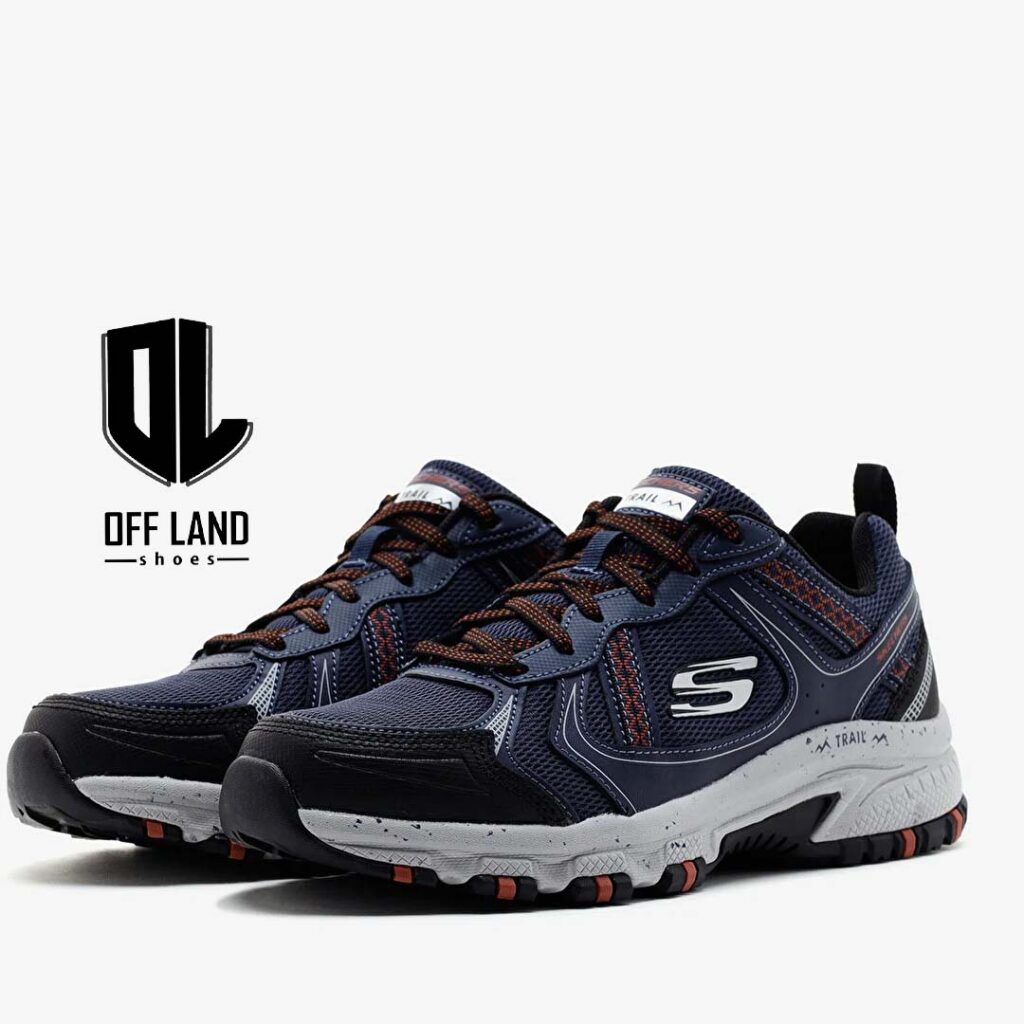 کفش مردانه سرمه ای سفید اسکیچرز هیلکرست Skechers Hillcrest