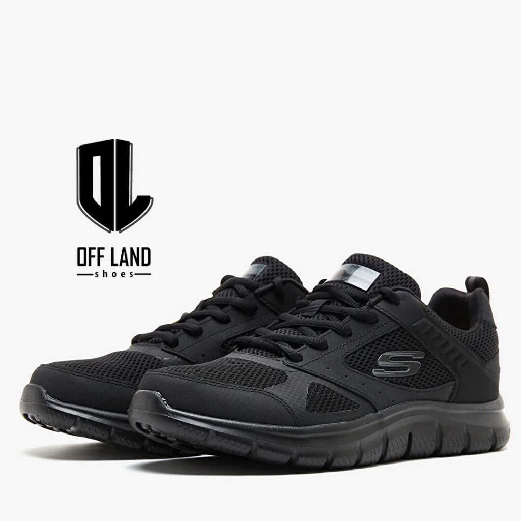 کفش اسپورت مشکی اسکیچرز ترک Skechers Track