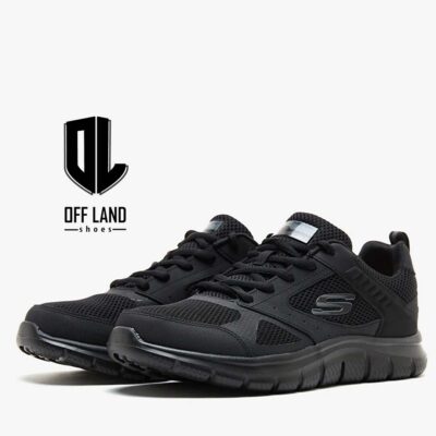 کفش اسپورت مشکی اسکیچرز ترک Skechers Track