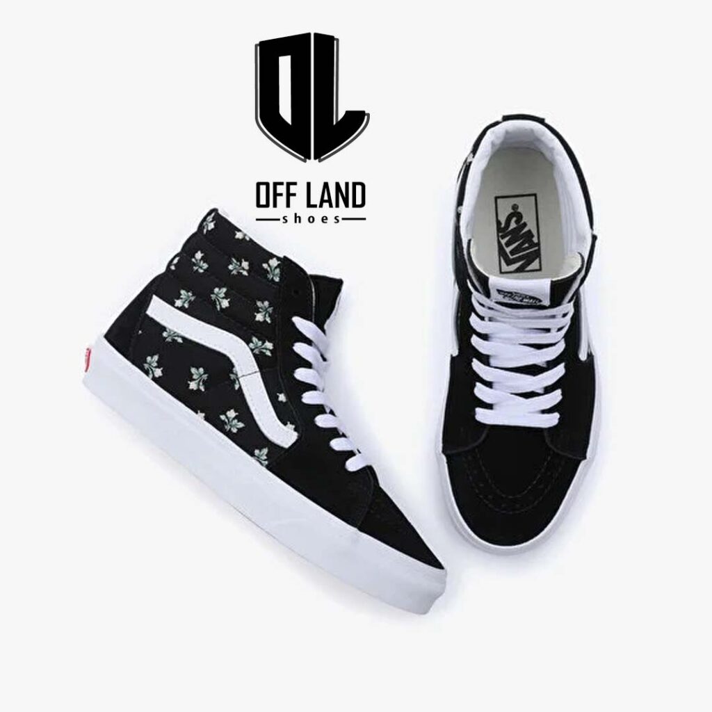 کفش زنانه مشکی ونس اسکیت های Vans Sk8 hi