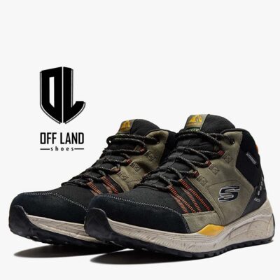 کفش بوت مردانه قهوه ای اسکیچرز اکولایزر Skechers Equalizer