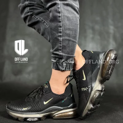 کفش اسپرت نایک ایرمکس 950 مشکی طلایی | nike air max 950