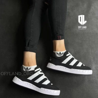 کفش آدیداس آدیماتیک مشکی سفید | adidas adimatic