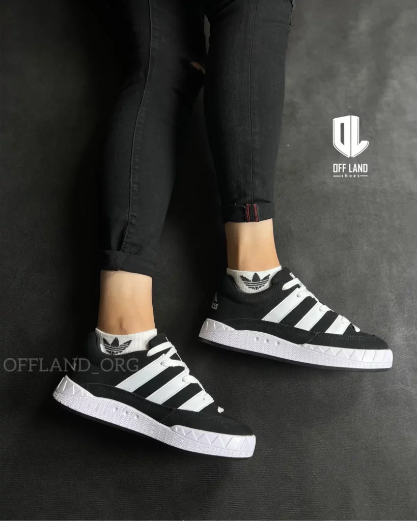 کفش آدیداس آدیماتیک مشکی سفید | adidas adimatic