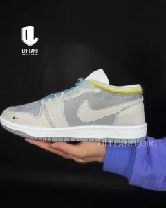 قیمت کتونی نایک جردن سوئیچ طوسی زرد