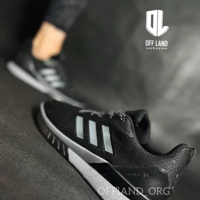 کفش سایز بزرگ آدیداس کواستار تی ان دی مشکی طوسی | adidas questar tnd