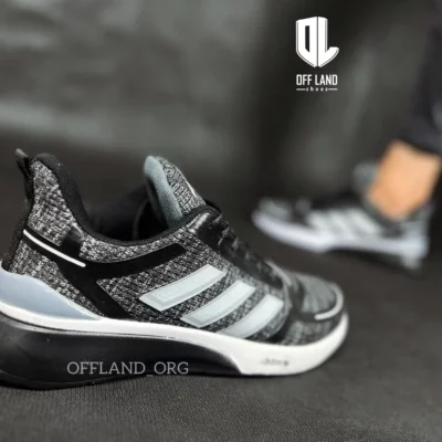 کفش سایز بزرگ آدیداس زدایکس مشکی طوسی | adidas zx