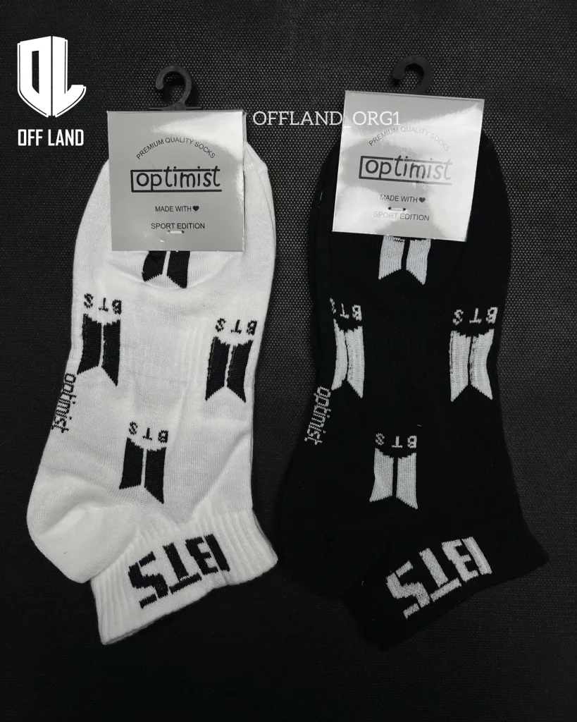 جوراب ساق کوتاه بی تی اس