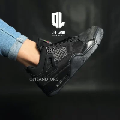 کفش روزمره نایک ایر جردن 4 مشکی