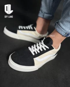 vans black cream