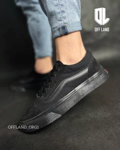 vans black