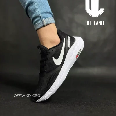 کفش نایک زوم مشکی سفید | nike zoom