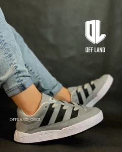 کفش آدیداس آدیماتیک طوسی مشکی