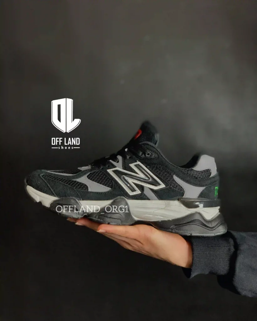 کفش پسرانه نیوبالانس 9060 مشکی سفید | newbalance 9060