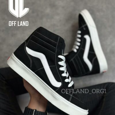 کفش ونس اسکیت مشکی سفید | vans sk8