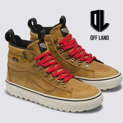 کتونی ونس ساقبلند مردانه روزمره جیر قهوه ای نبوک تن Vans Tan Men's Lifestyle