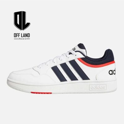 کفش ورزشی مردانه سفید آدیداس هوپس کلاسیک | adidas Hoops 3.0 Low Classic