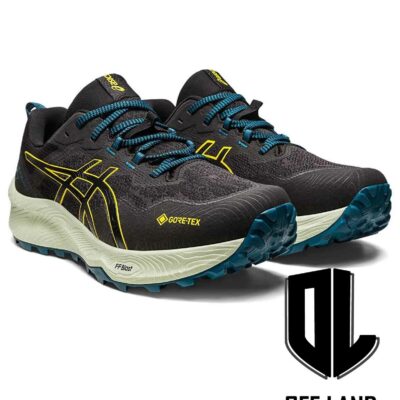 کتونی مردانه مشکی رنگ اسیکس قل ترابوسو 11 جی تی ایکس Asics Gel-trabuco 11 Gtx