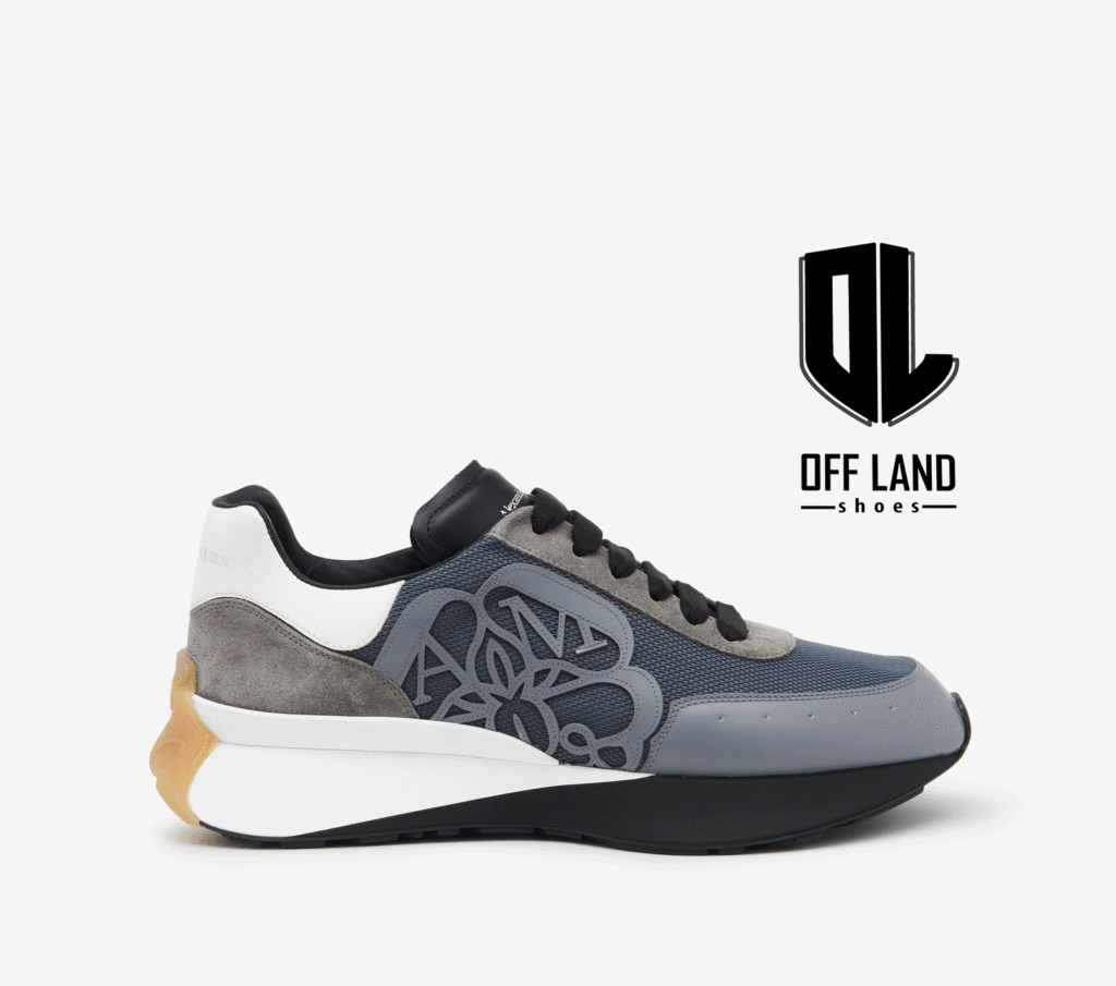 کفش مردانه مک کویین اسپرینت گان گریMen's Sprint Runner in Gun Grey