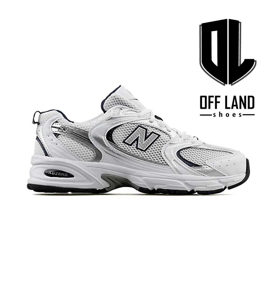 کتونی اسپرت نیوبالانس 530 سفید New Balance 530 white