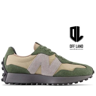 کفش اسپورت کرم سبز نیوبالانس لایف استایل New Balance lifestyle