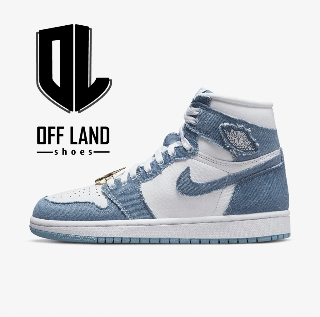 نایک ایر جردن 1 رترو بلند و جین زنانهNike Air Jordan 1 Retro High Og Denim