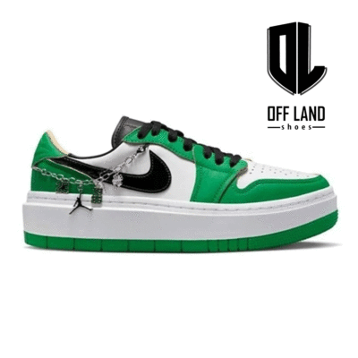 کفش ورزشی جردن سبز Nike Air Jordan 1 Elevate Low Edition
