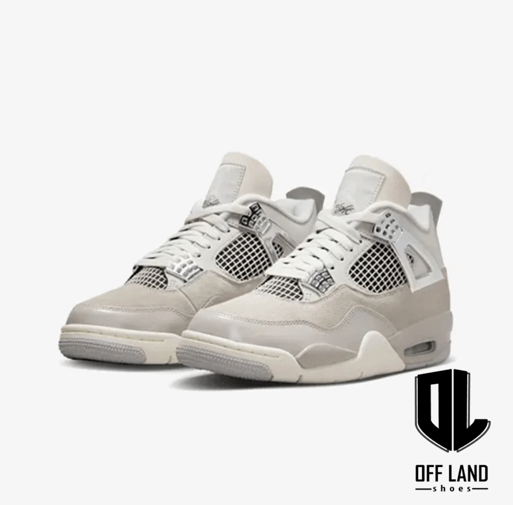 نایک ایر جردن4 طوسی زنانهNike Air Jordan 4 Retro Frozen Moments