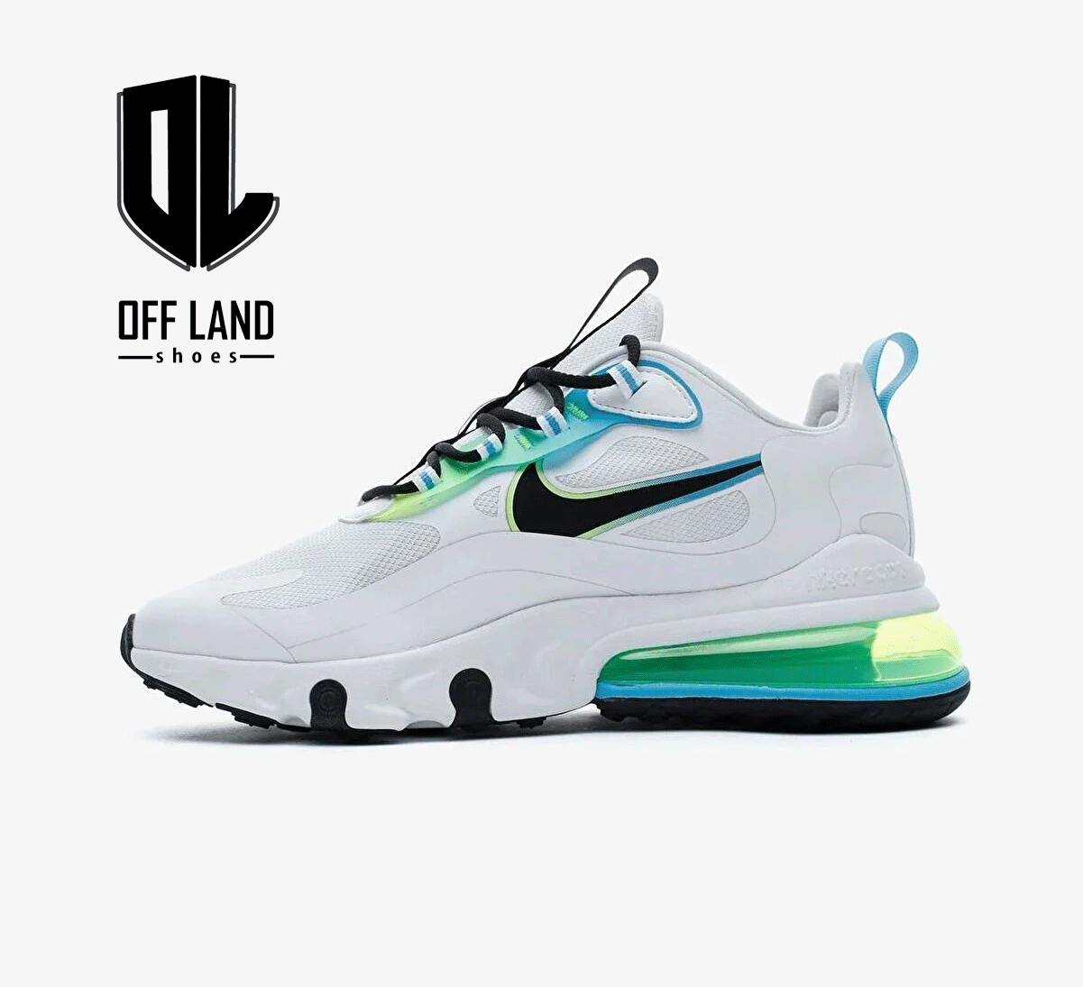 nike-air-max-270-react- کفش ورزشی مردانه سفید نایک کپسولی270 Nike Air Max 270 React