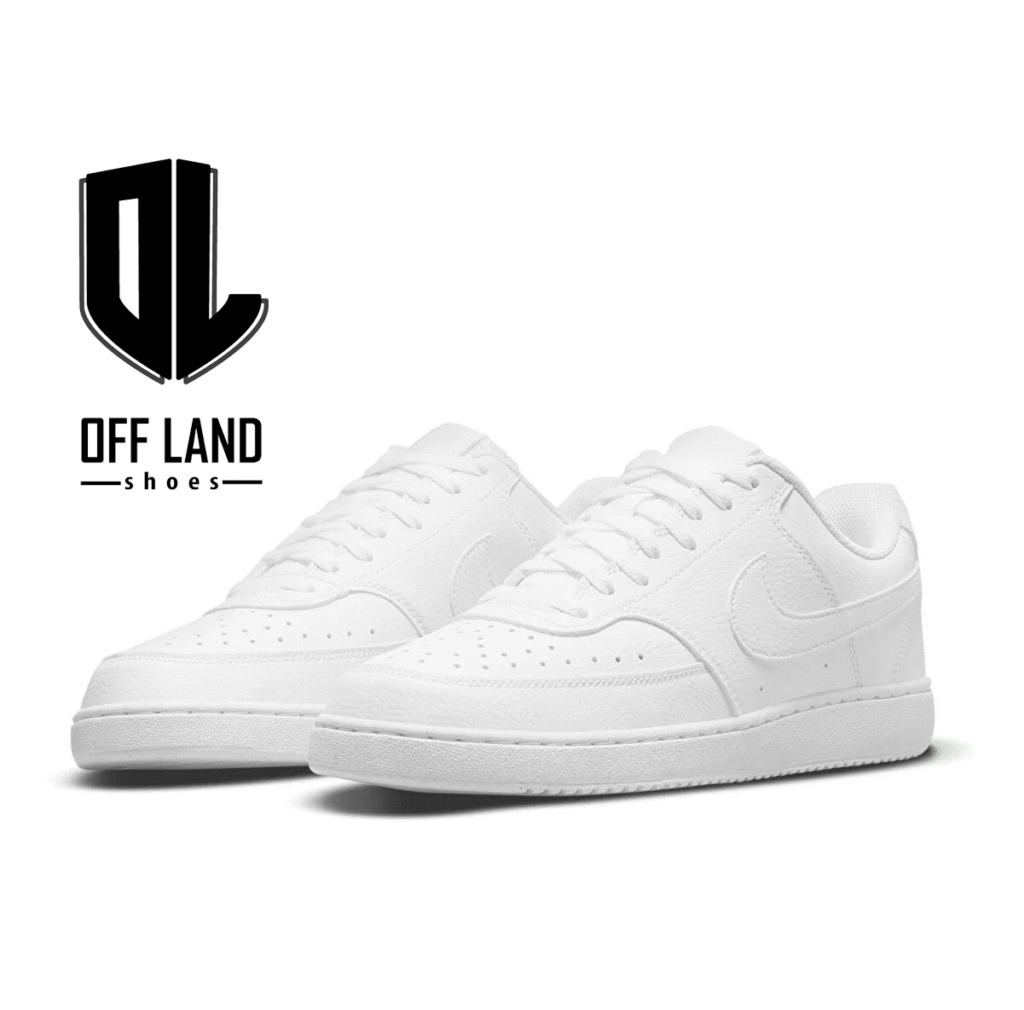 کفش ورزشی مردانه نایک کورت ویژن سفید Nike Court Vision Low Next Nature