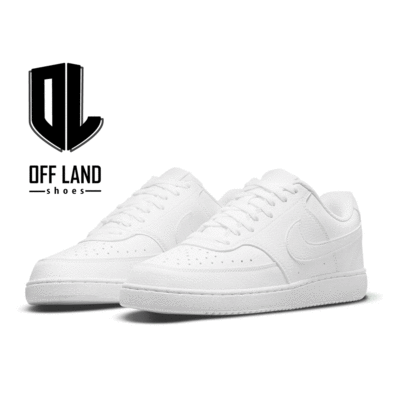 کفش ورزشی مردانه نایک کورت ویژن سفید Nike Court Vision Low Next Nature