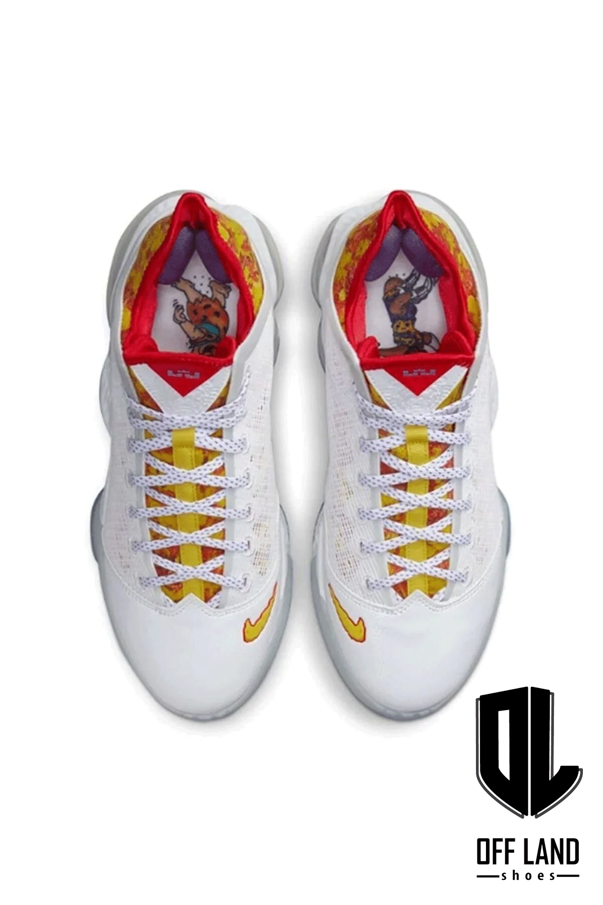 nike-lebron-xix-low-magic21 کفش نایک لبرون ایکس وای ایکس مجیک سفید ورزشیNike Lebron Xıx Low Magic