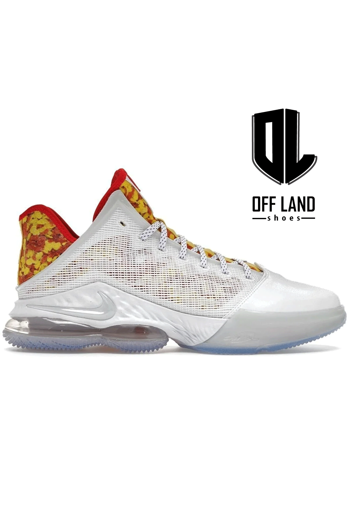 nike-lebron-xix-low-magic65 کفش نایک لبرون ایکس وای ایکس مجیک سفید ورزشیNike Lebron Xıx Low Magic