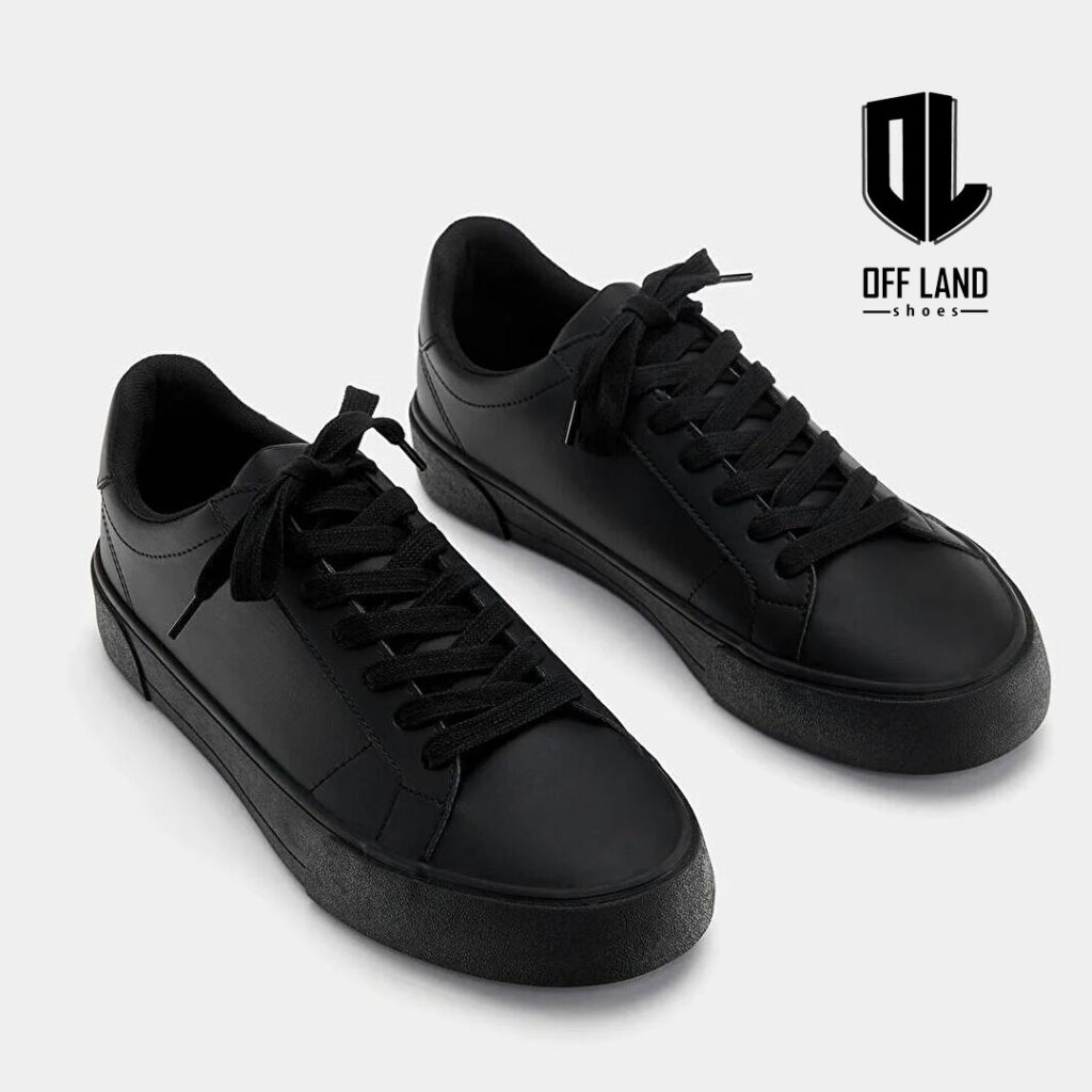کفش اسپورت مردانه مشکی پول اند بیر بیسیک Pull & Bear Basic