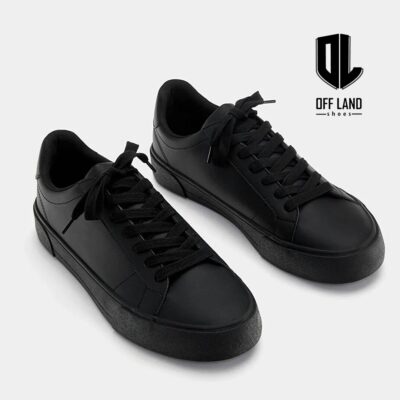 کفش اسپورت مردانه مشکی پول اند بیر بیسیک Pull & Bear Basic