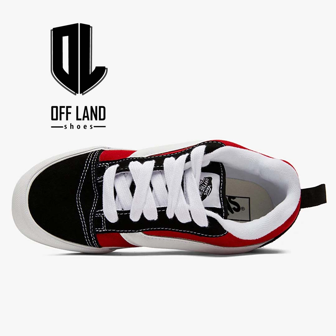 vans-knu-school-sneakers04 کفش ورزشی قرمز مشکی ونس کنو اسکول Vans Knu School