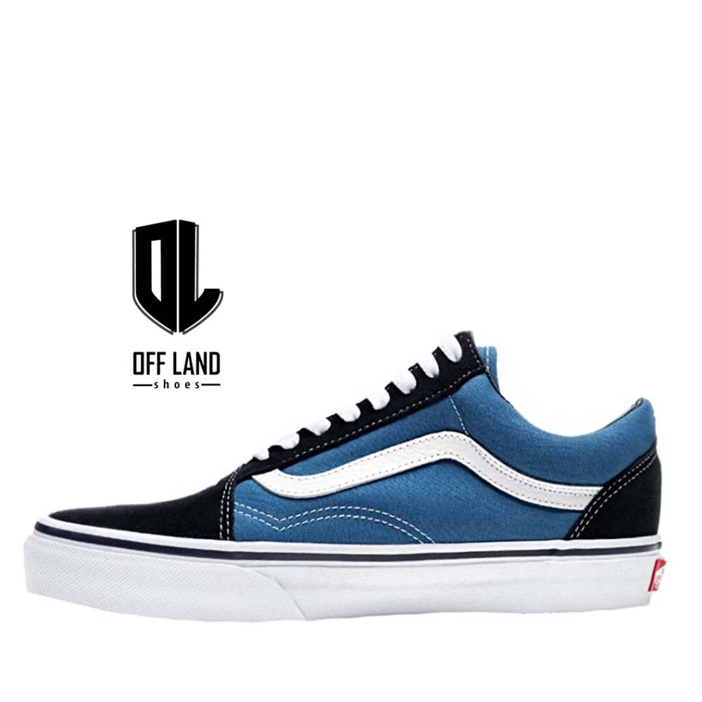 کفش ورزشی مردانه آبی مشکی ونس یو آ اولد اسکول Vans Ua Old Skool