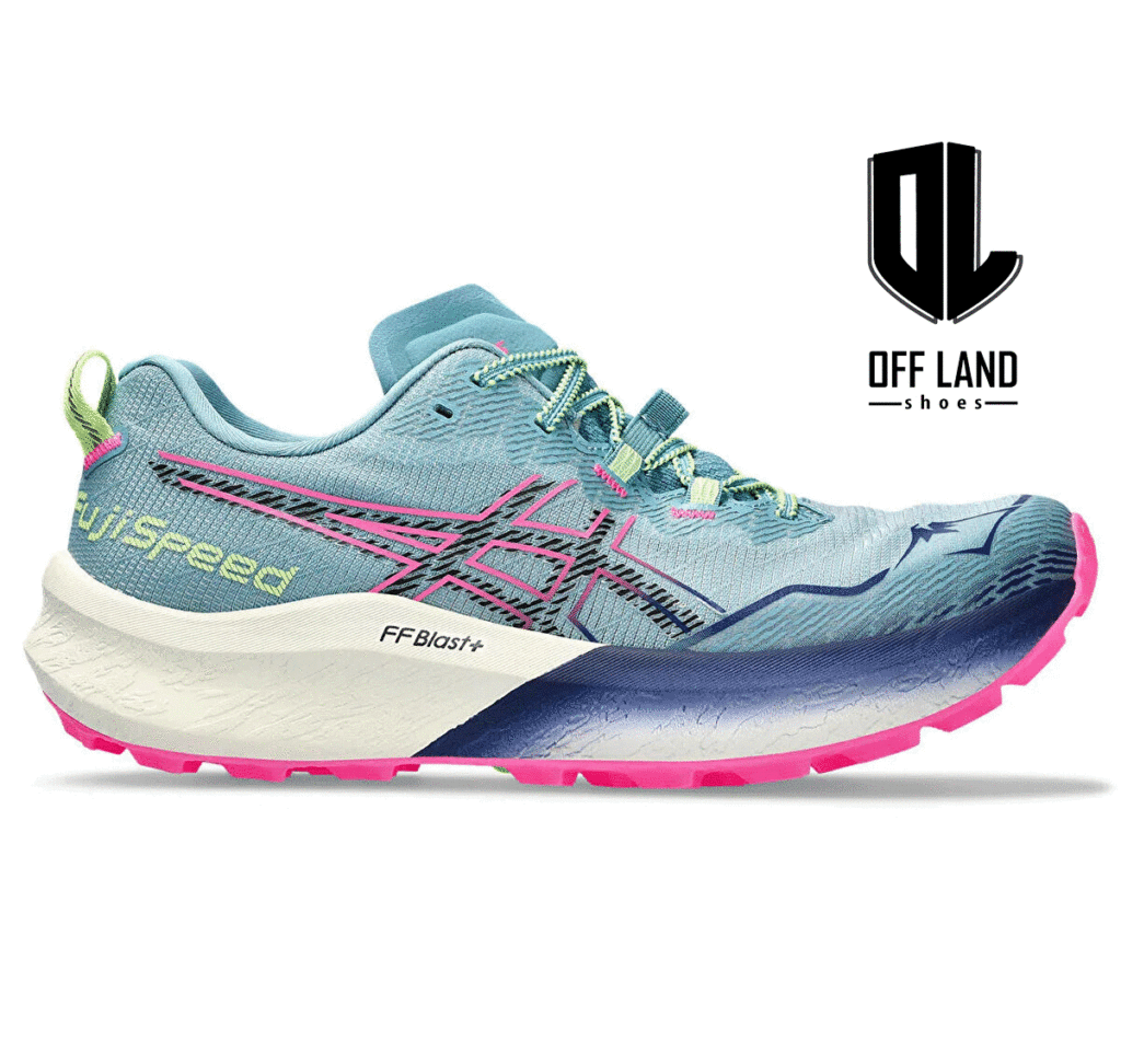 کفش اسیکس فوج اسپید 2 Asics Fujispeed 2 Blue Outdoor