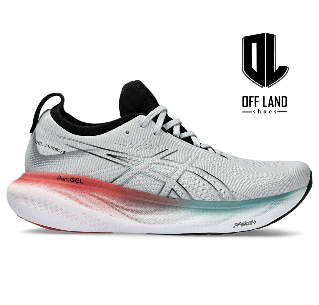 کفش دویدن مردانه خاکستری اسیکس Asics Gel-nimbus 25 Men's Gray