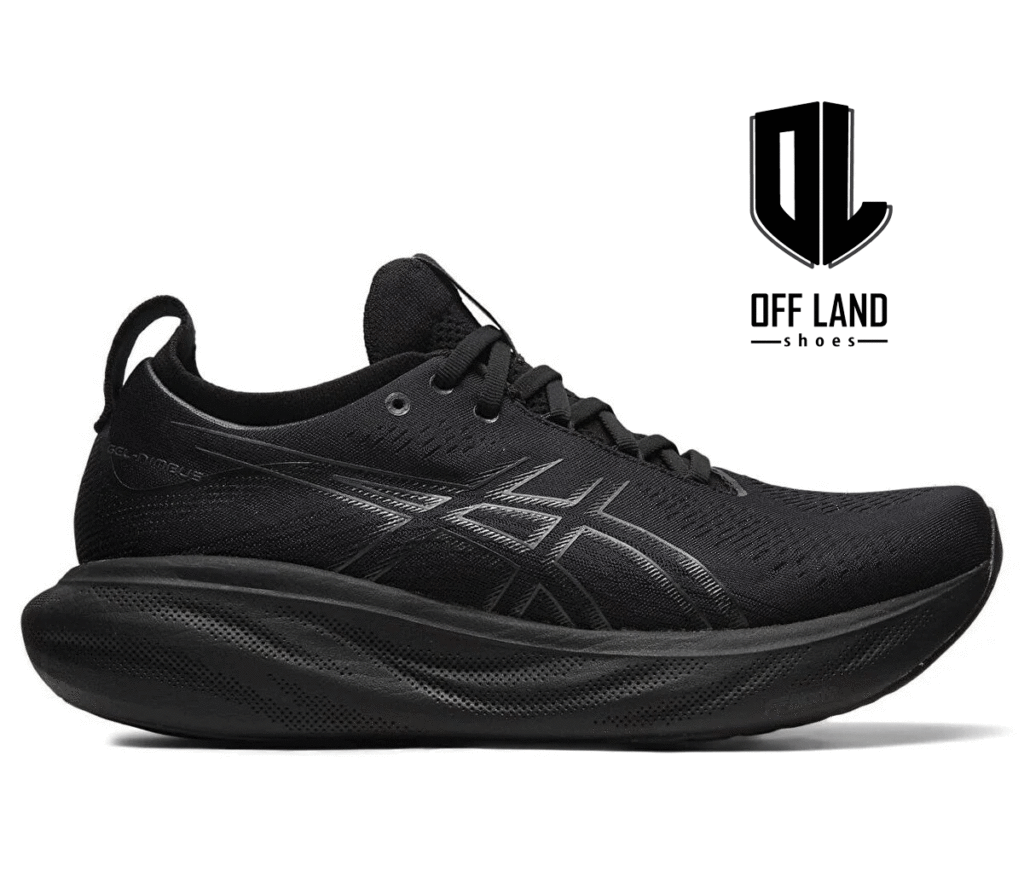کفش اسیکس مشکی نیم بوس Asics Gel-nimbus