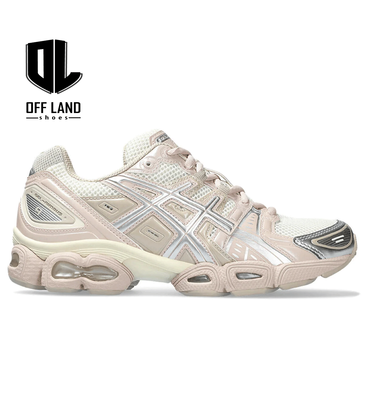 asics-gel-nimbus9 کفش ورزشی زنانه بژ اسیکس نیم بوس9 Asics Gel-nimbus9