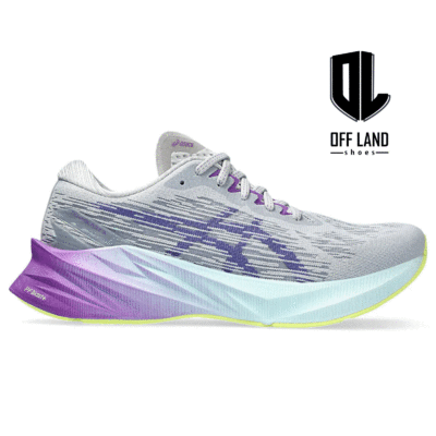 کفش اسیکس دویدن خاکستری Asics Novablast 3