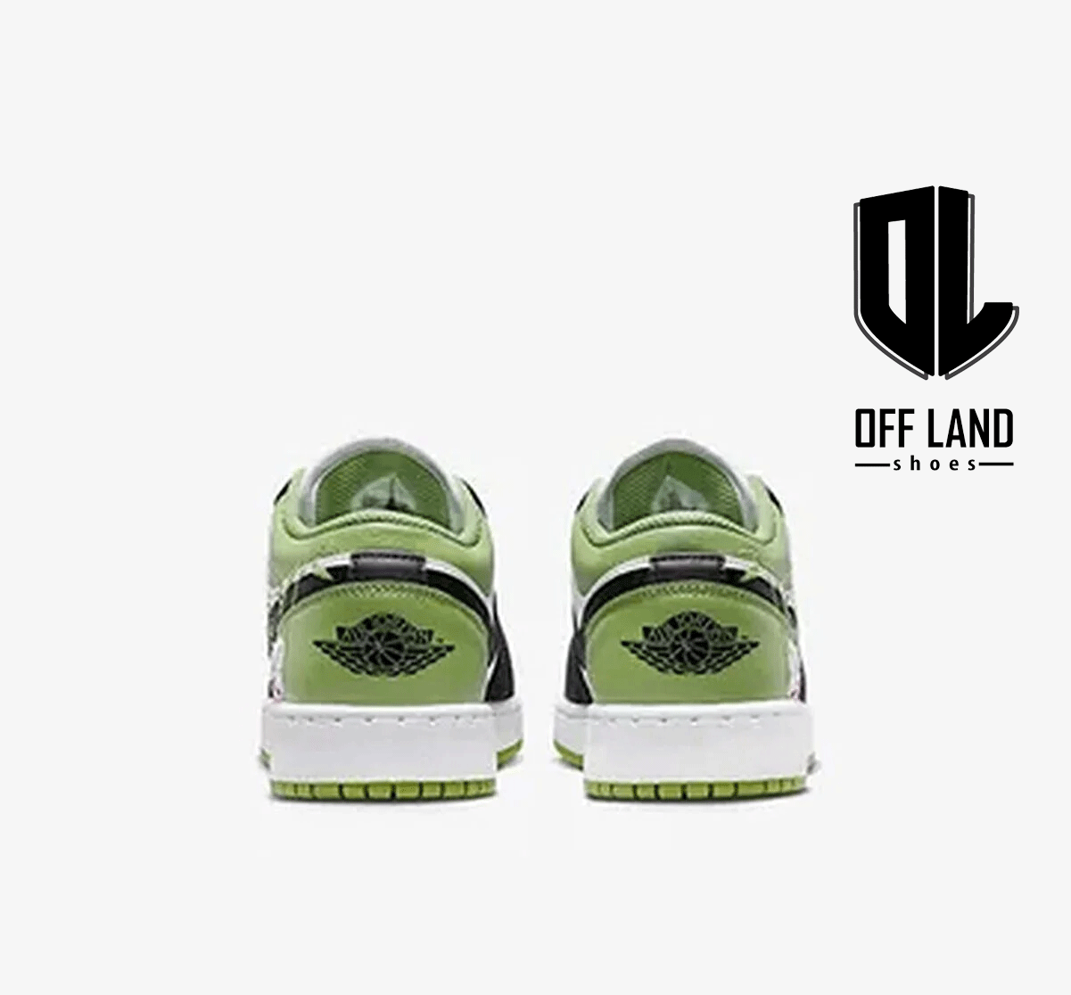 nike-air-jord-ines12 کفش نایک ایر جردن 1 گل گلی Nike Air Jordan 1 Low 'Floral Vines