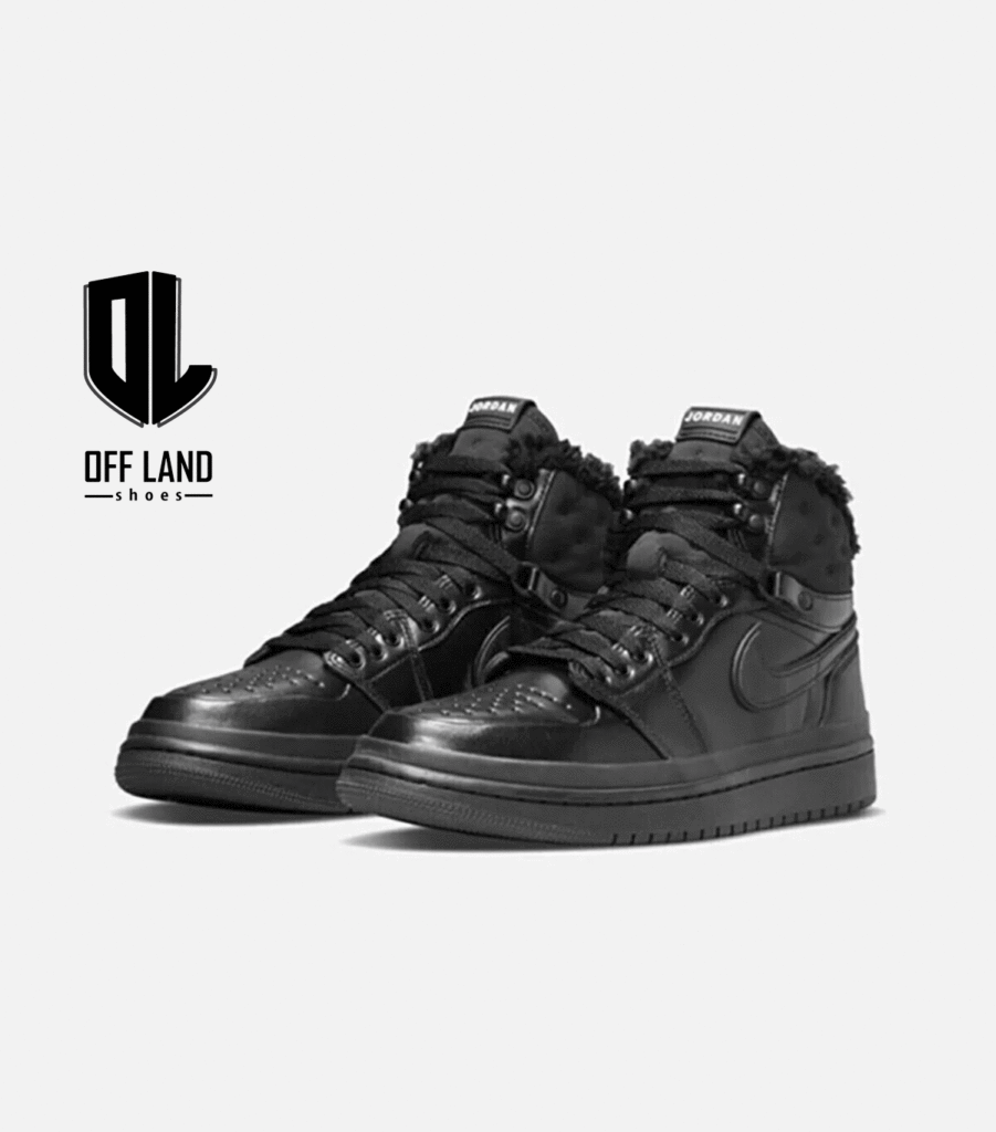 کفش ایر جردن ساقدار مشکی زنانه Nike Air Jordan 1 Acclimate High Top